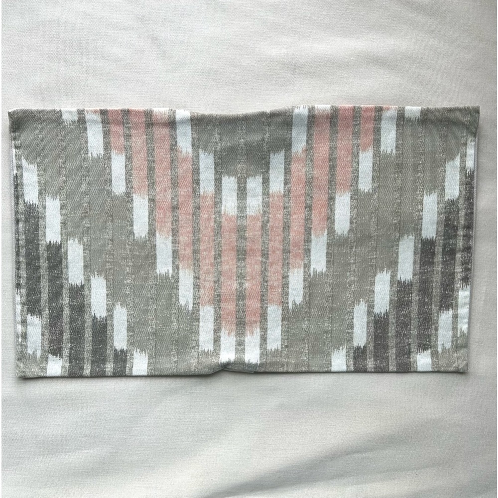 WEST ELM 12 x 21” ⭐️NEW⭐️ cotton pillow cover boho/neutral